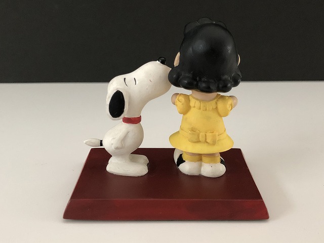 ヴィンテージ Danbury Mint ダンバリーミント 1994s [SNOOPY'S KISS] スヌーピー ルーシー フィギュア 置物 USA  PEANUTS