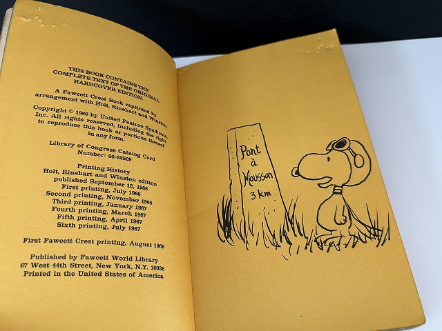 1970's ヴィンテージ PEANUTS BOOK コミック 本 1970年代 洋書 vintage スヌーピー