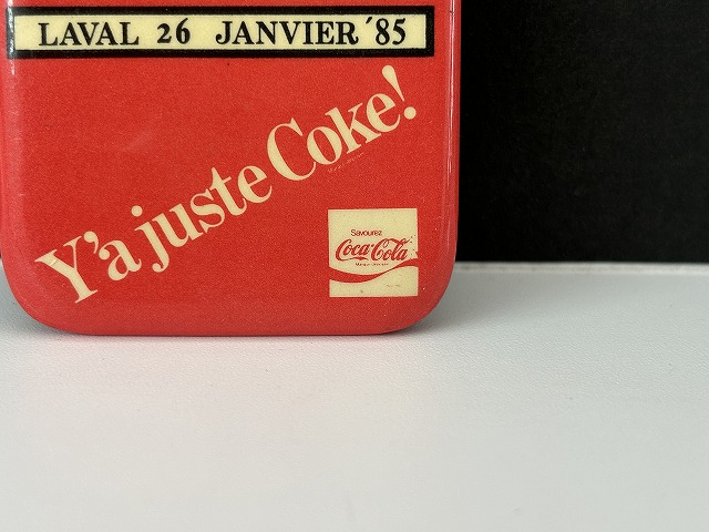 1985年 コカ・コーラ coca cola ビンテージ 缶バッジ 缶バッチ USA