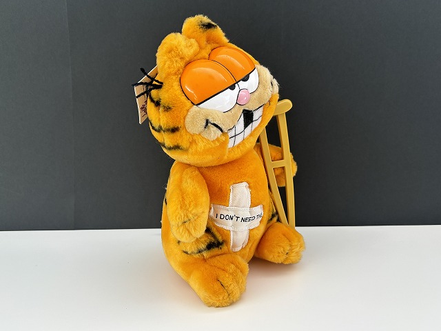 USA ヴィンテージ ガーフィールド ぬいぐるみ タグ付き Garfield 1980s