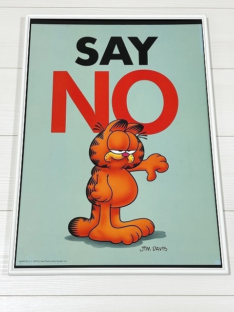 安い最新品ガーフィールド Garfield ヴィンテージ ポスター poster USA [ga-315] ガーフィールド