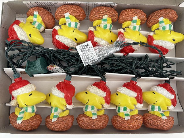 しもやけ君ヴィンテージ⭐︎スヌーピーBIGサイズ　クリスマス　サンタライト しもやけ君ヴィンテージ⭐︎スヌーピーBIGサイズ クリスマス