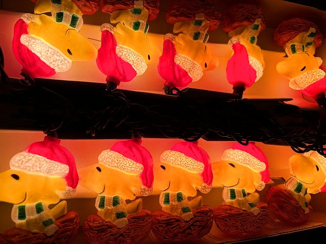 しもやけ君ヴィンテージ⭐︎スヌーピーBIGサイズ　クリスマス　サンタライト しもやけ君様専用ヴィンテージ⭐︎スヌーピーBIGサイズ